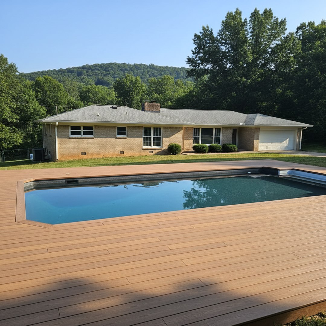 Oasis Deck completed project