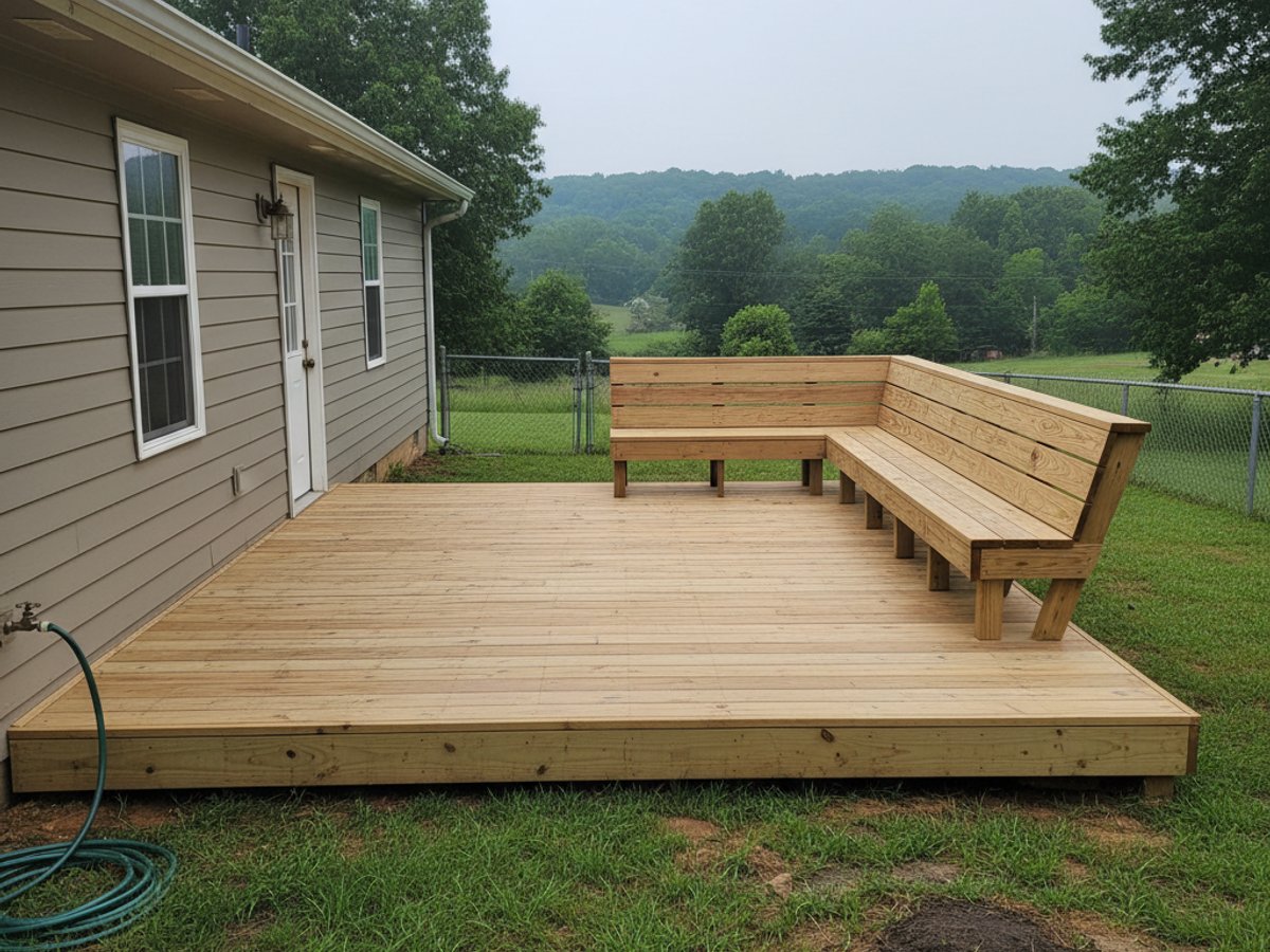 Deck Repair completed by Oasis Deck in Little Rock, AR