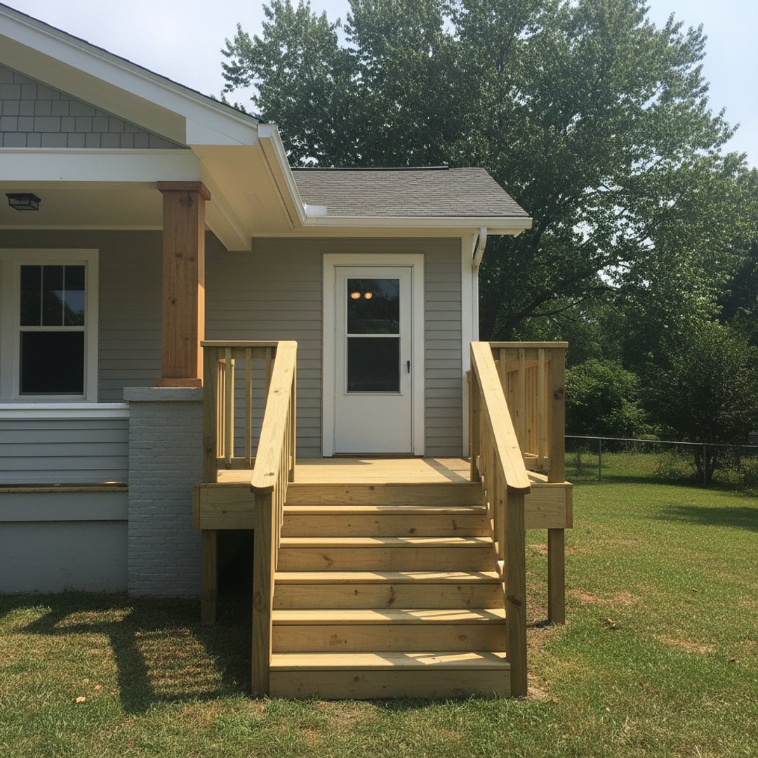 Deck Installation completed by Oasis Deck in Sheridan, AR