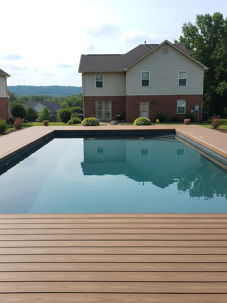 Deck Railing Installation & Repair completed by Oasis Deck in Hot Springs, AR