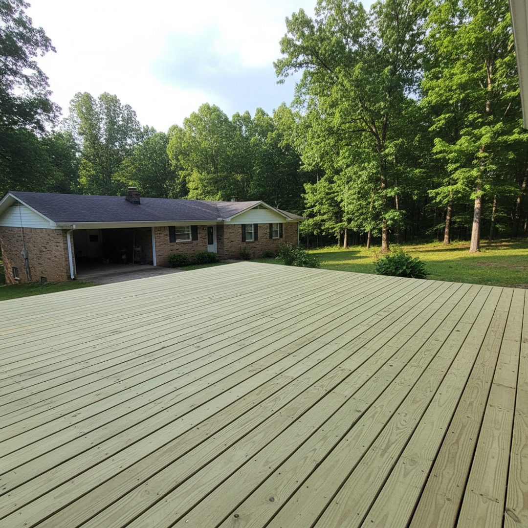 Deck Board Replacement completed by Oasis Deck in Sherwood, AR
