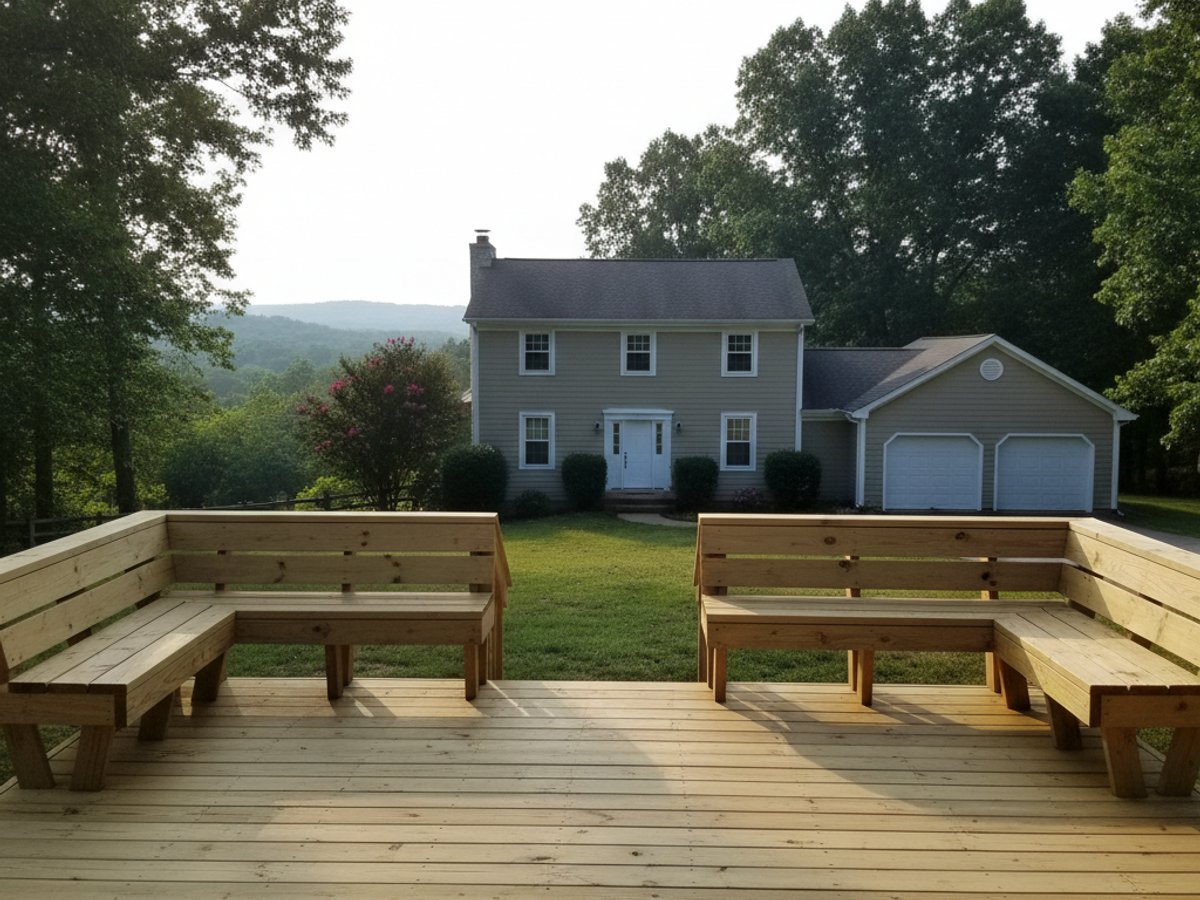 Ledger Board & Framing Repair completed by Oasis Deck in Bryant, AR