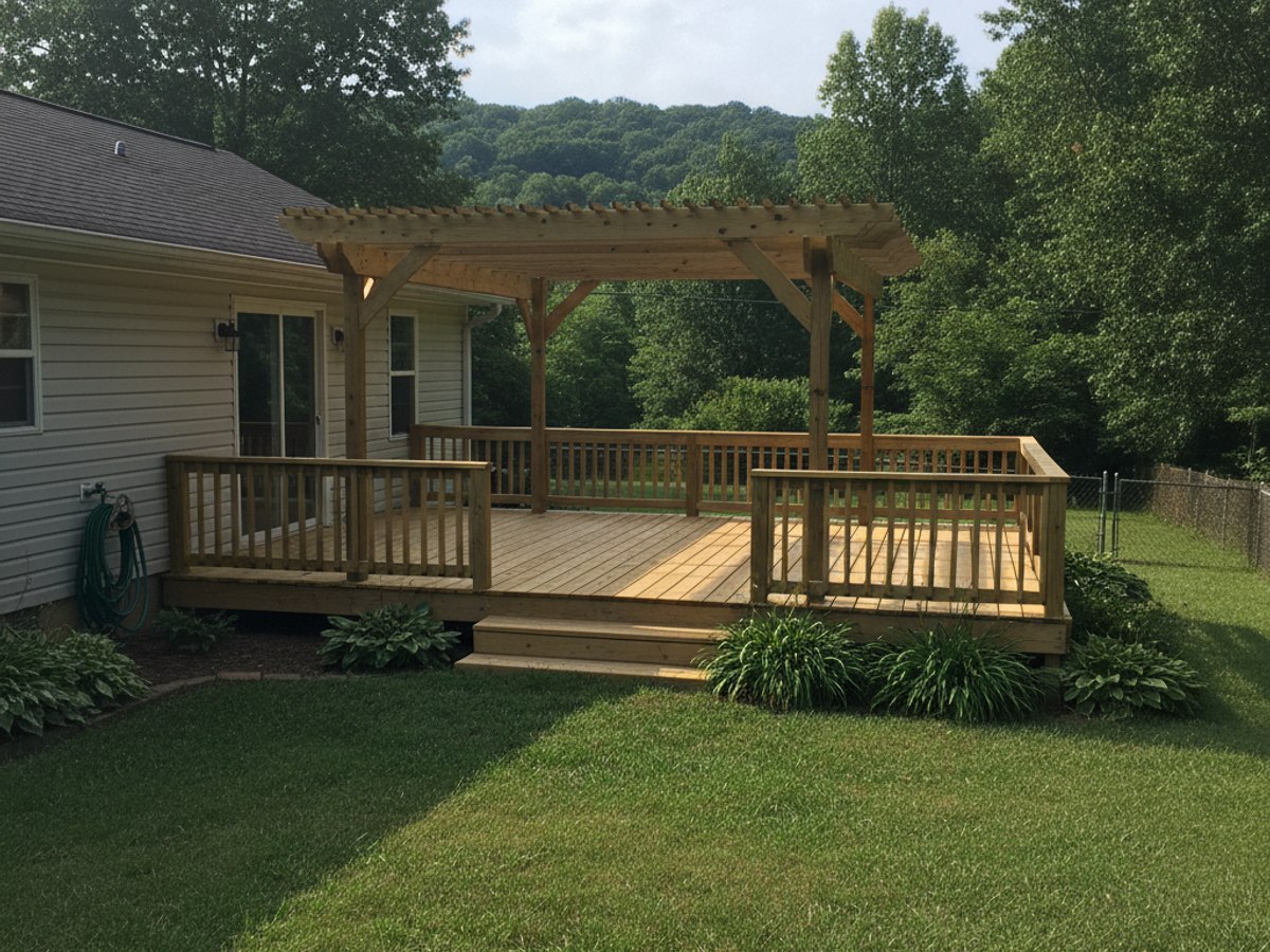 Deck Installation completed by Oasis Deck in Malvern, AR