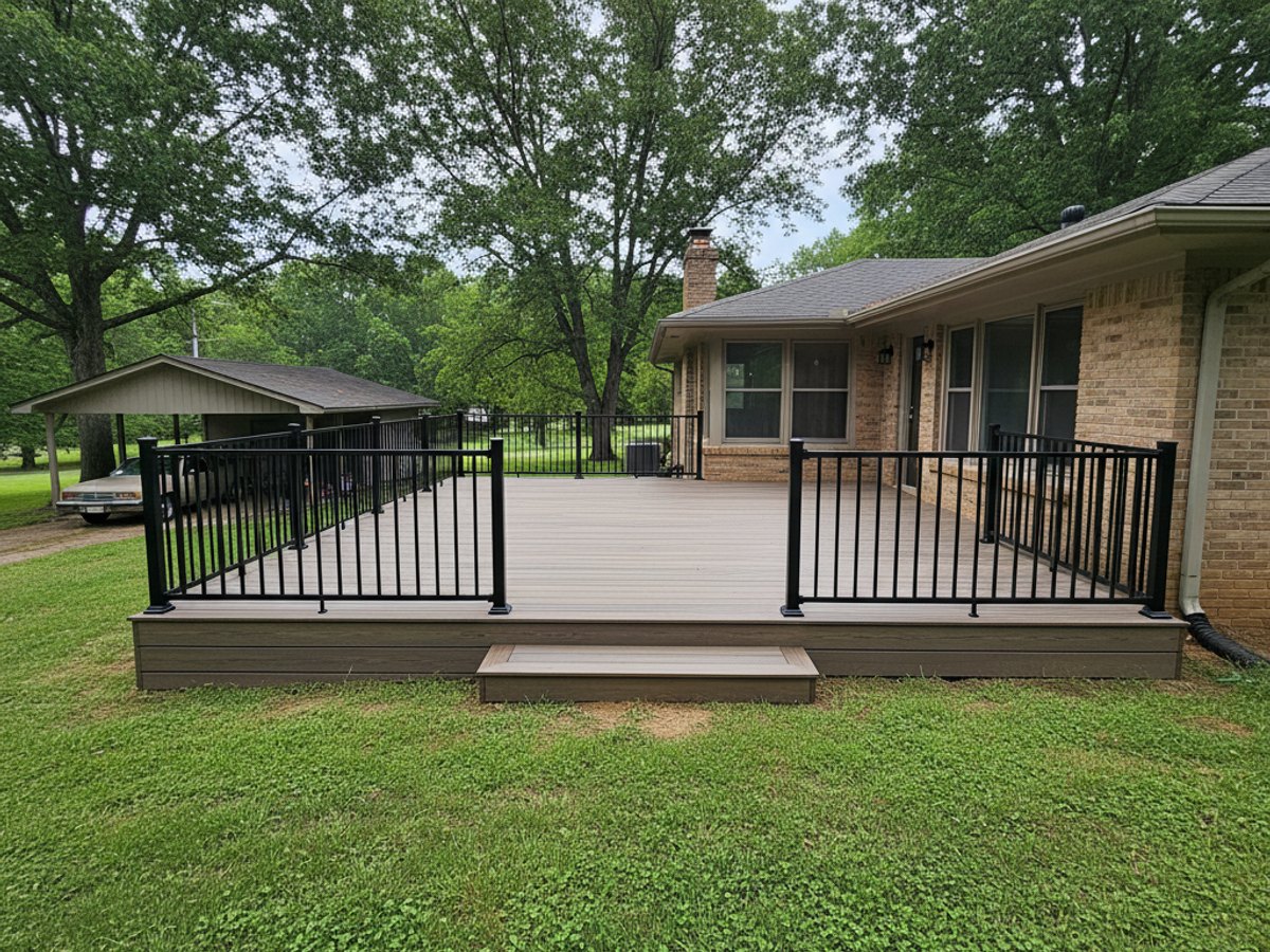 Deck Repair completed by Oasis Deck in Sheridan, AR